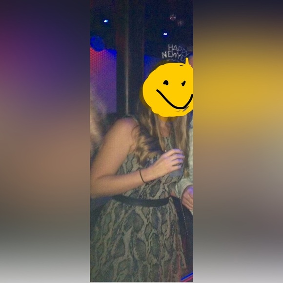 Jay Godfrey snake print dress size 6 - Picture 2 of 9